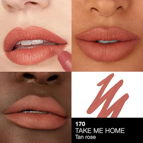 NARS Mini Powermatte Lip Pencil Duo Set, Dolce Vita and Take Me Home, 2 Piece