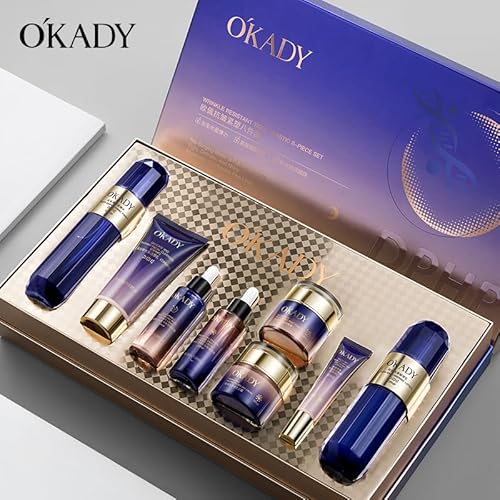 Skin Care Set Enzyme Skin Care Kit Beauty Gift Skin Kit For Women With 8 Pieces Valentine¡®s day gift