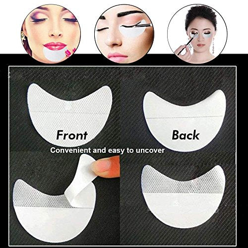 100pcs Disposable Eyeshadow Shields Free Under Eye Gel Pad Patches Eyelash Extensions Lip Makeup Applicator