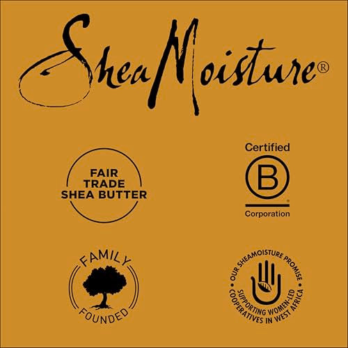 SheaMoisture Raw Shea Butter Deep Moisturizing Shampoo Raw Shea Butter for Dry, Damaged or Transitioning Hair with Argan Oil For a Healthy Glow 13 oz