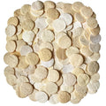 108 pcs/Set Natural Exfoliating Face Pad Loofah Sponge Facial Brush - Makeup Remover - Shower Scrubber - Remove Dead Skin - Body Bath Spa for Men & Women - Renewable Resource - Pack of 108