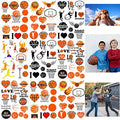 300PCS Basketball Motivational Tattoos Temporary for Kids - Basketball Baby Shower/Birthday Party Supplies Sports Party Goodie Bag Stuffers Favors Prize(24 Sheets)