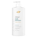 Dove Damage Therapy Shampoo Daily Moisture for Dry Hair with Bio-Protein Care Technology and Hyaluronic Serum 28 Fl Oz