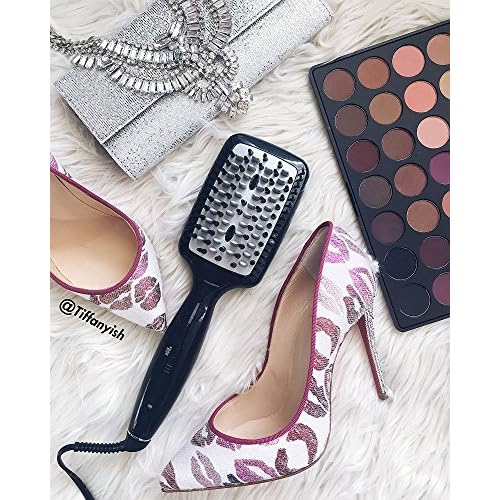 INFINITIPRO BY CONAIR Diamond-Infused Ceramic Hot Brush, Smoothing Hot Brush