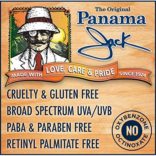 Panama Jack Continuous Spray Sunscreen - SPF 75, Broad Spectrum UVA/UVB Protection, PABA, Paraben, Gluten & Cruelty Free, Water Resistant (80 Minutes), 5.5 OZ