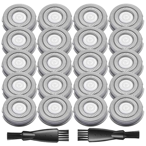 20PCS Pitbull Shaver Replacement Blade for Skull Shaver Replacement Heads, Skull Shaver Replacement Blades for Pitbull Gold Replacement Blades, Pitbull Skull Shaver Replacement Blade, Bald Man Gifts