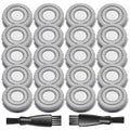 20PCS Pitbull Shaver Replacement Blade for Skull Shaver Replacement Heads, Skull Shaver Replacement Blades for Pitbull Gold Replacement Blades, Pitbull Skull Shaver Replacement Blade, Bald Man Gifts