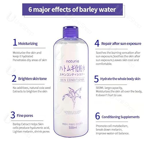 Imju Naturie Hatomugi Skin Conditioner Job's Tears Lotion 500ml