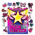 Savvi Rocker Rock Star Tattoos for Girls ~ 50 Temporary Tattoos¡¦