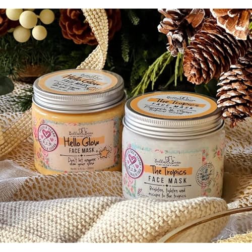 Bella & Bear the tropics face mask, White, 7.7 Ounce