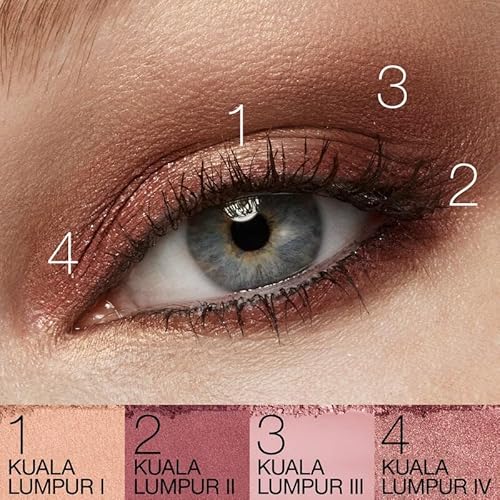 NARS Quad Eyeshadow - Kuala Lumpur, 4 Shades, 0.03 oz. x 4