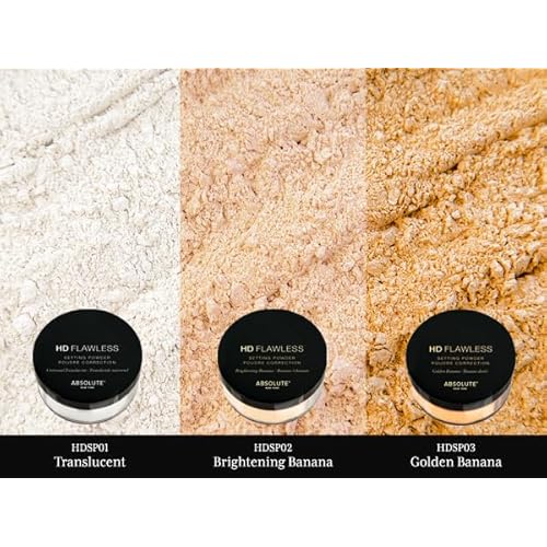 Absolute New York HD Flawless Setting Powder (HDSP01 Translucent, 0.53 oz)