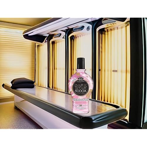 European Gold Dark Star 5000X Indoor Tanning Lotion with Time-Release Formula Dark Accelerator for Indoor Tanning Beds & Outdoor Sun Tan 12 oz