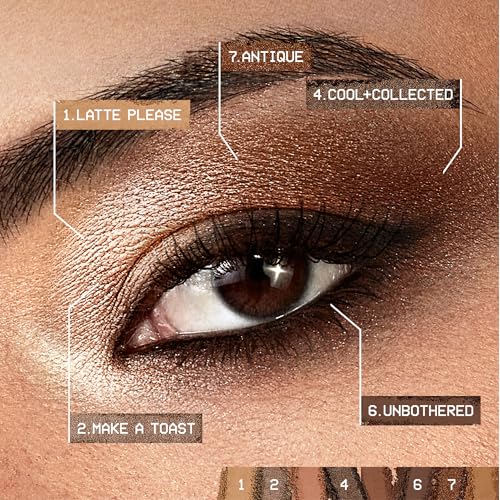 Smashbox Always On Mood Board Eye Shadow Palette | Long-Wearing Eye Shadow Palette For Every Mood | High Pigment + Shimmer Shades, 0.24 Ounce