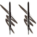 wet n wild Ultimate Eyebrow Retractable Definer Pencil, Dark Brown, Dual-Sided, Fine Tip, Shapes, Defines, Fills Brows Makeup (Pack of 2)