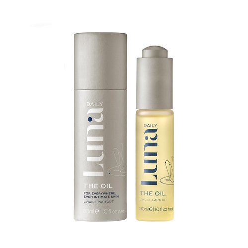 Luna Daily The Everywhere Oil 30ml | Natural Body Moisturizer | Treatment for Scars, Shaving, Stretch Marks, and Ingrown Hairs