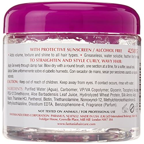 Fantasia Ic Frizz Buster Straightening Gel 16 Oz