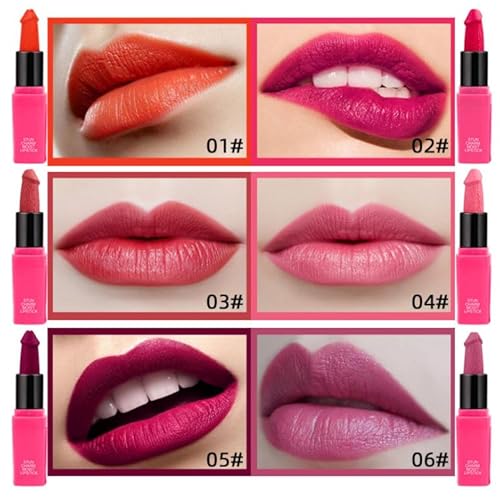 Funny Lipstick Gag Gift for Women ? Naughty White Elephant & Secret Santa Stocking Stuffer ? Hilarious Novelty for Birthdays, Valentine¡¯s Day, & Christmas (Red Velvet, Standard)