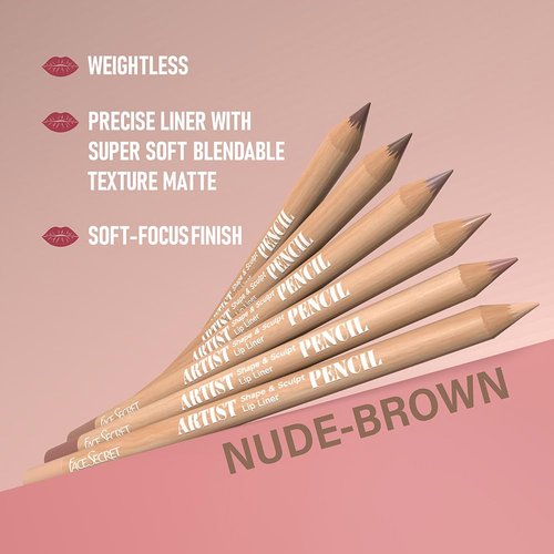 6pcs Nude Lip Liner Makeup Set - Waterproof & Smudge-Proof Matte Pencil, Long-Lasting & Durable, Smooth & Easy Glide, Non-Smudge, Contouring, Filling & Layering (Nude Set, 6 Count (Pack of 1))
