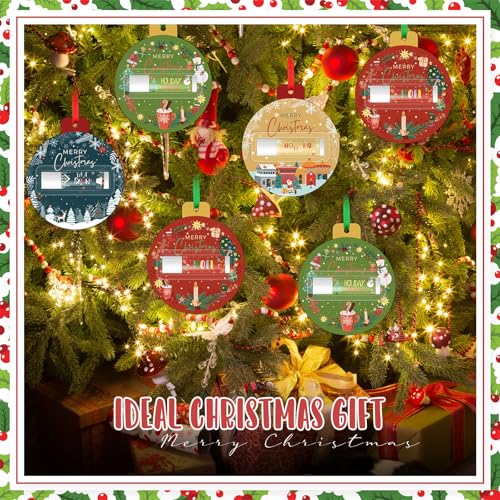 Lounsweer 48 Set Christmas Lip Balm Bulk Gifts Adult Christmas Party Favors Xmas Ball Style Lip Balm for Party Staff Coworker