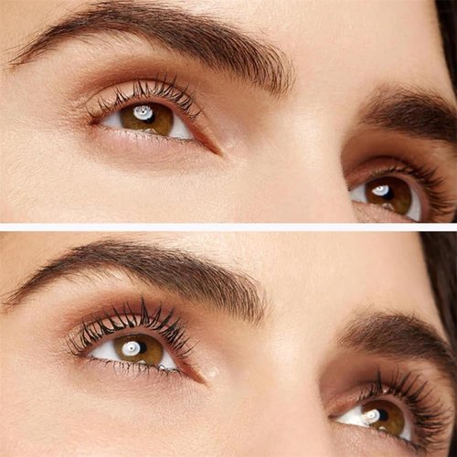 Yamlo Eme Mascara, Lengthening and Curling Mascara, Black & Brown Duo For Lash Makeup, Waterproof & Sweatproof Long Lasting Non-Smudged (2Pcs Black)