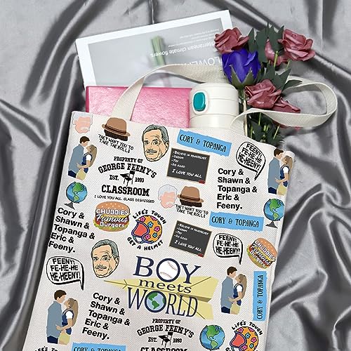 GJTIM TV Show Inspired Gift TV Show Merchandise Gift Birthday Present Tote Bag For Comdey Fans
