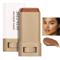 Covebalm Beauty Skin Tint, Serum Boosted Hydration skin tint for Black Women, Foundation Stick Beauty Balm, Lasting Moisturizing, Non-Greasy & Waterproof (#03)