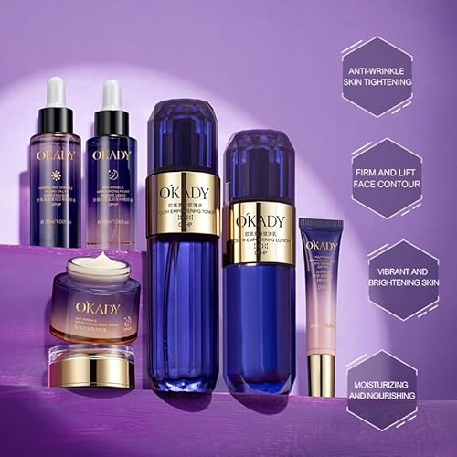Skin Care Set Enzyme Skin Care Kit Beauty Gift Skin Kit For Women With 8 Pieces Valentine¡®s day gift