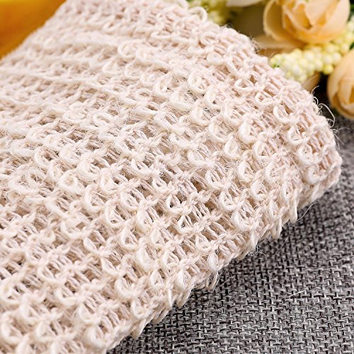 15 Pieces Soap Saver Bag Exfoliating Soap Pouch Sisal Mesh Bag Drawstring