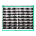 Bodermincer XXXL Tray 336PCS D Curl Cluster Lashes 10-12-14-16mm Mixed Length DIY Eyelashes Extension at Home (M02-D Curl 10-12-14-16mm Mixed)