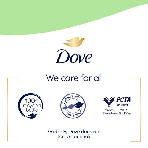 Dove Foaming Hand Wash Aloe & Eucalyptus Pack of 4 Protects Skin from Dryness & Body Wash with Pump Deep Moisture For Dry Skin Moisturizing Skin Cleanser 30.6 oz