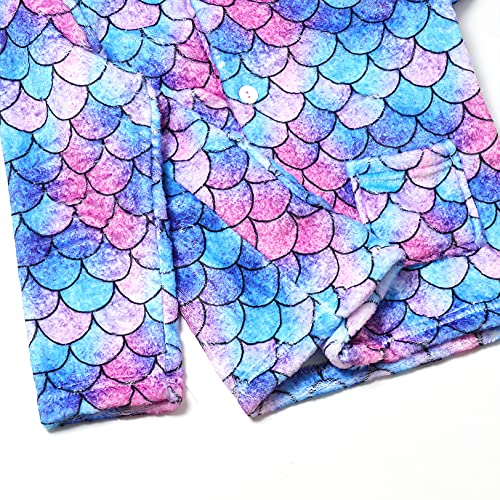 CHILDRENSTAR Girls Fleece Pajamas Pj Set Warm Winter Fall Sleepwear Soft Tops Pants