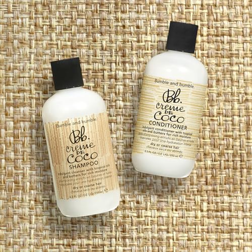 Bumble and bumble. Creme De Coco Coconut Shampoo | For Rich Moisture | Anti Frizz + Hydrating | Curly, Wavy, Straight