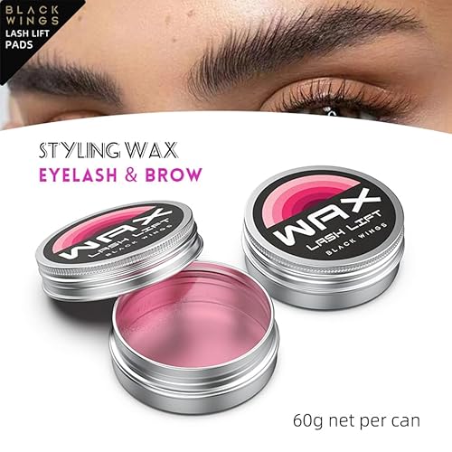 BLACKWINGS Lash Lift Glue Wax Balm 60g Adhesive Eyebrow Brow Styling Water Solubility Colorful Five Odors 2025 Salon Makeup Beauty Eyelash Lift Perm Kit Tool Permanent