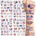 92+ Styles No King Temporary Tattoos,4 Sheets No Kings In America Funny Not My President Against Fake Tattoos Sticker