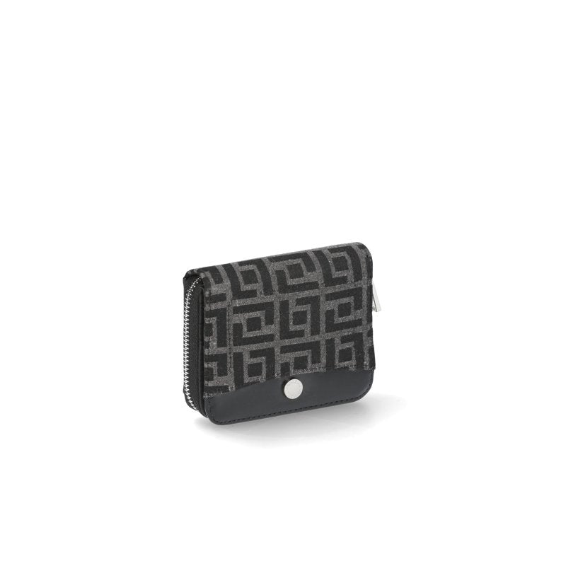 Women's Zip Around Wallet with ID Window and Coin Pocket - Small Compact Design