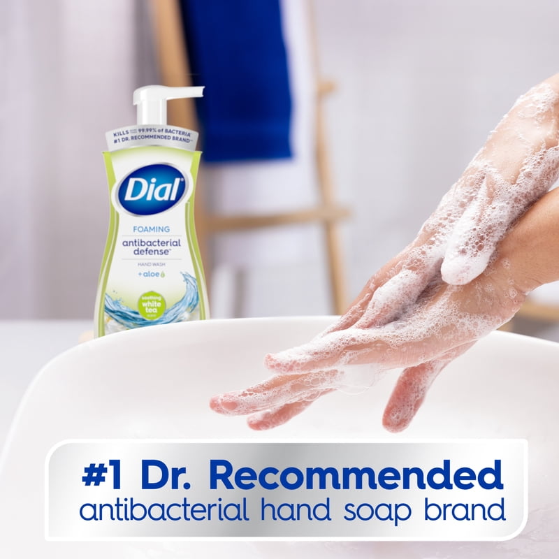 Antibacterial Foaming Hand Soap with White Tea Scent - 7.5 fl oz, Pack Options