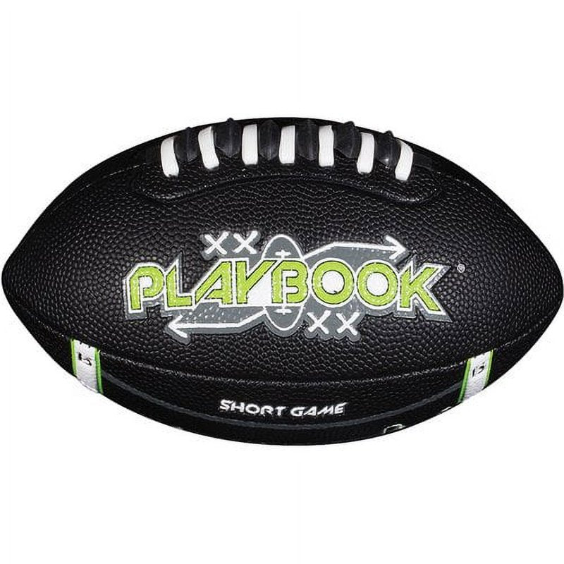 Kids Mini Football with Foam Cover & Grip Laces - Playbook & Pump Included