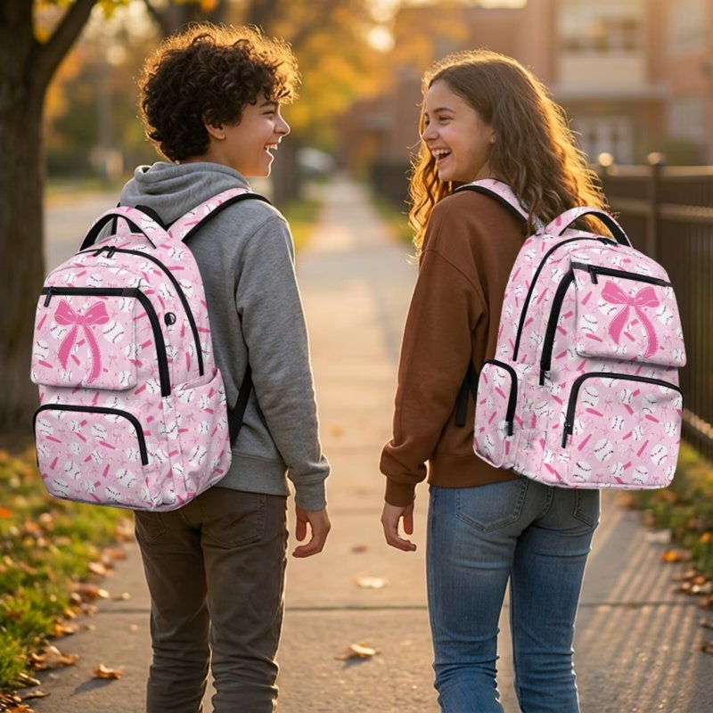 Kids Backpack Set with Lunch Bag Pencil Case Water Bottle for Elementary Girls