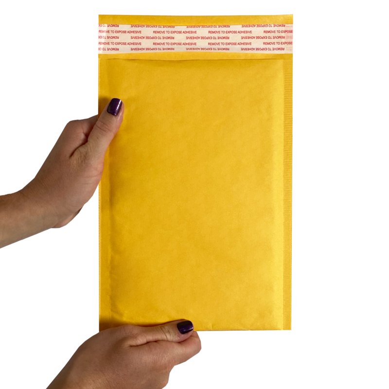 Self-Sealing Kraft Bubble Mailers 6x10 Inches Pack of 250 - Protective Shipping Envelopes