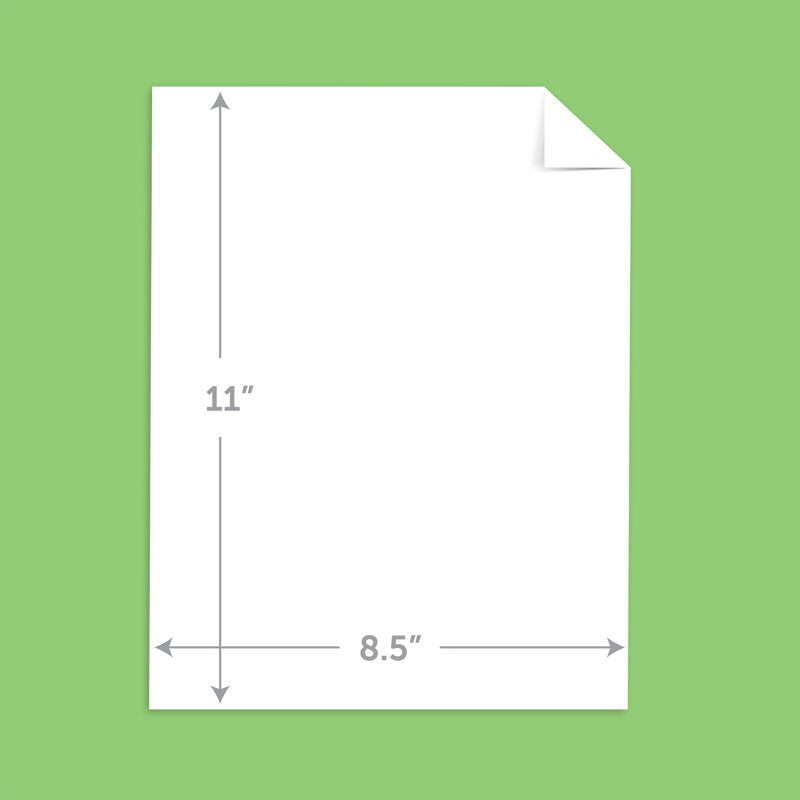 White Cardstock Paper 8.5 x 11 Inches, 65 lb / 176 GSM, Pack of 175 Sheets