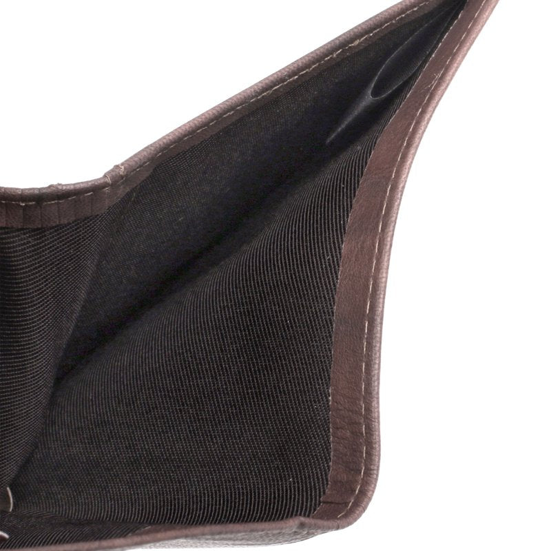 Men's Leather Wallet with Card Slots & Key Holders - Multiple Colors