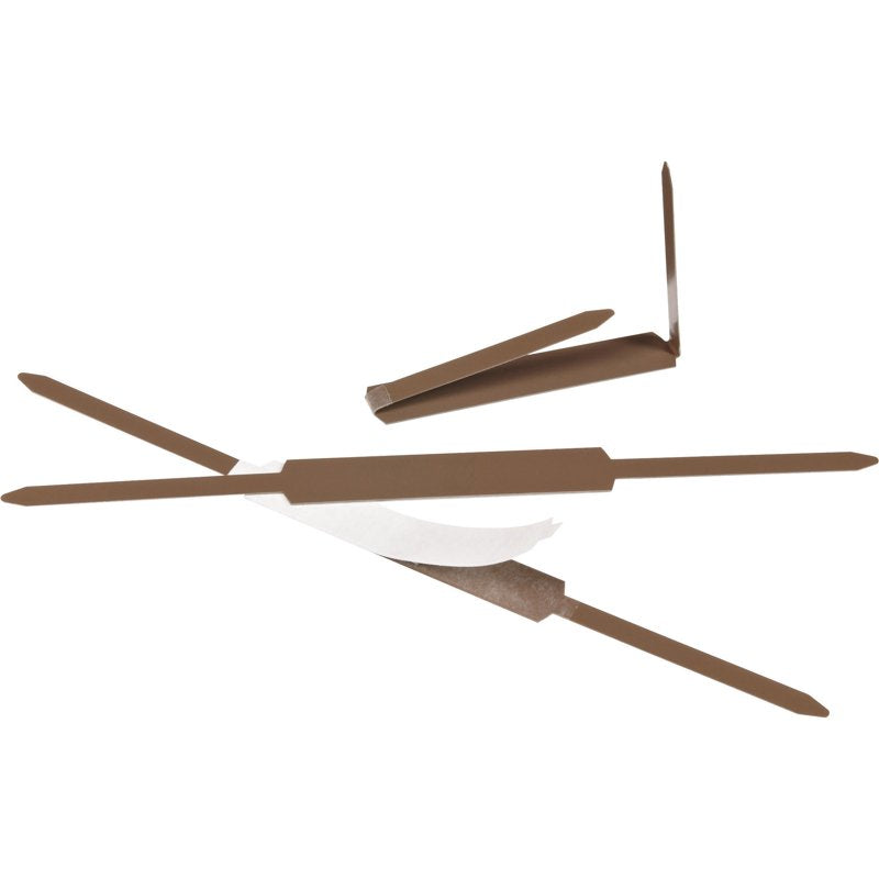 Self-Adhesive Paper File Fasteners 2-Inch Capacity 100 Pack Office Organization