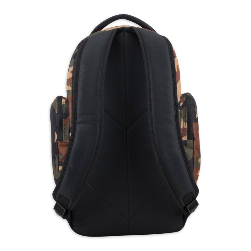 Unisex Honor Roll Backpack with Camouflage Design, Durable Laptop & Hydration Pockets