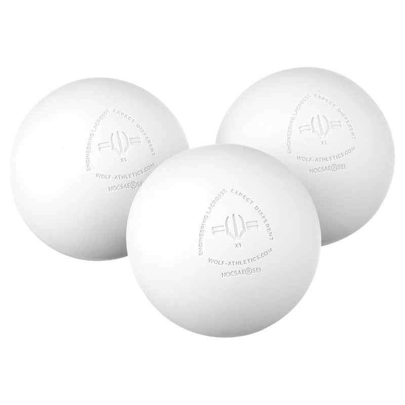 Lacrosse Ball 3 Pack - Official PLL Lacrosse Balls for Training & Play
