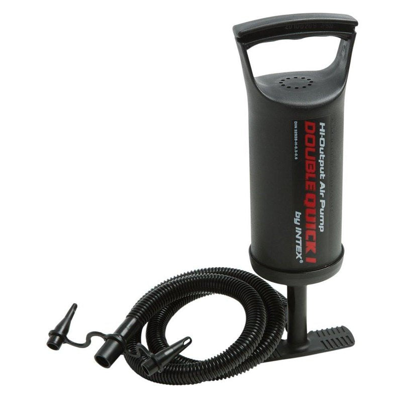 Intex Double Quick 11.5-Inch Hand Pump for Inflatables - Lightweight & Durable
