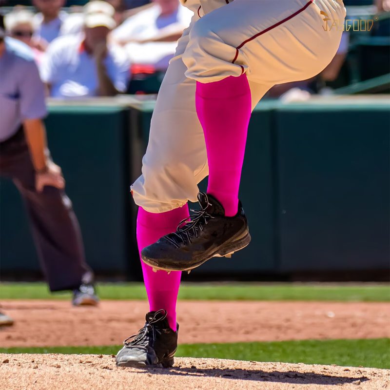 Unisex Knee High Baseball Softball Socks - Youth & Adult Over-The-Calf Sports Socks