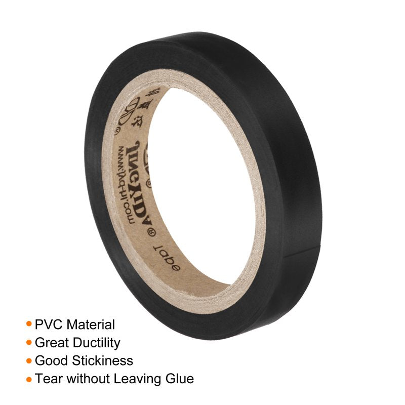 Grip Finishing Tape for Rackets - Black, Tennis & Badminton Finishing Tape