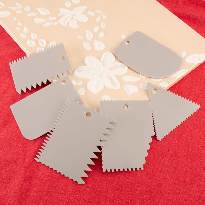 Artist Sculpting Texture Tool Set - 6 Pieces for Creative Artwork