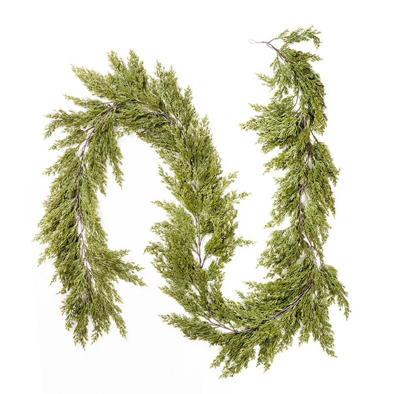 5.9Ft Artificial Christmas Garland with Pine Greenery for Holiday Decor